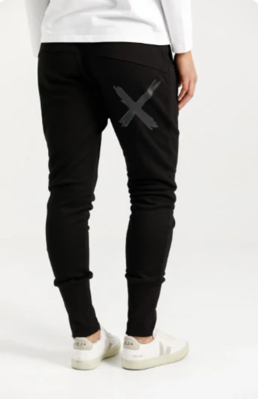 HOME-LEE ALPINE APARTMENT PANTS - BLACK/BLACK MATTE/GLOSS X- HL500 01