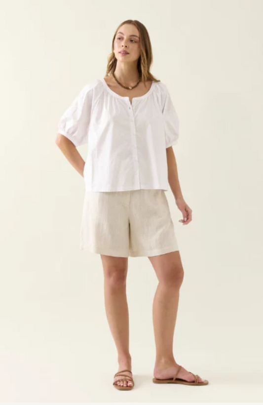 ISLE OF MINE NILSA BUTTON TOP - LOTUS - 4549002