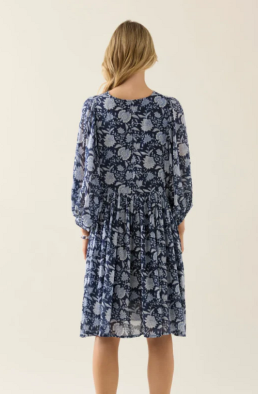 ISLE OF MINE WILMA DRESS - NAVY - 4546607