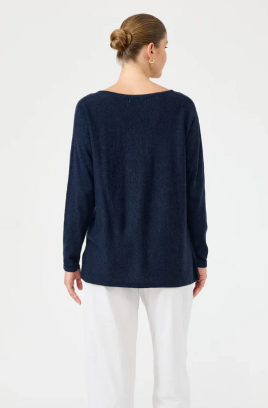 EB & IVE STUDIO V KNIT - NAVY - 2585216