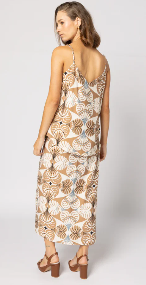 DRAMA THE LABEL IT'S A WRAP SKIRT - POMPEII PRINT - 6058