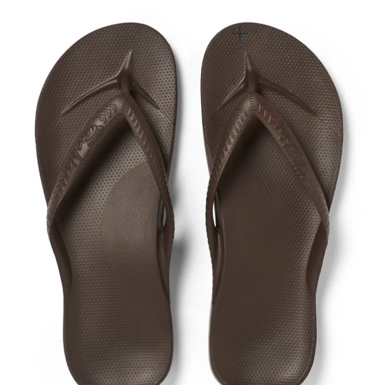 ARCHIES FOOTWEAR JANDALS - BROWN