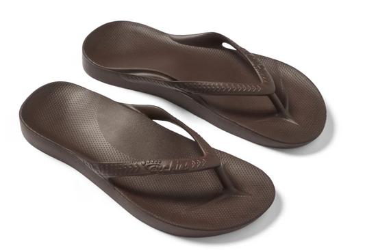 ARCHIES FOOTWEAR JANDALS - BROWN