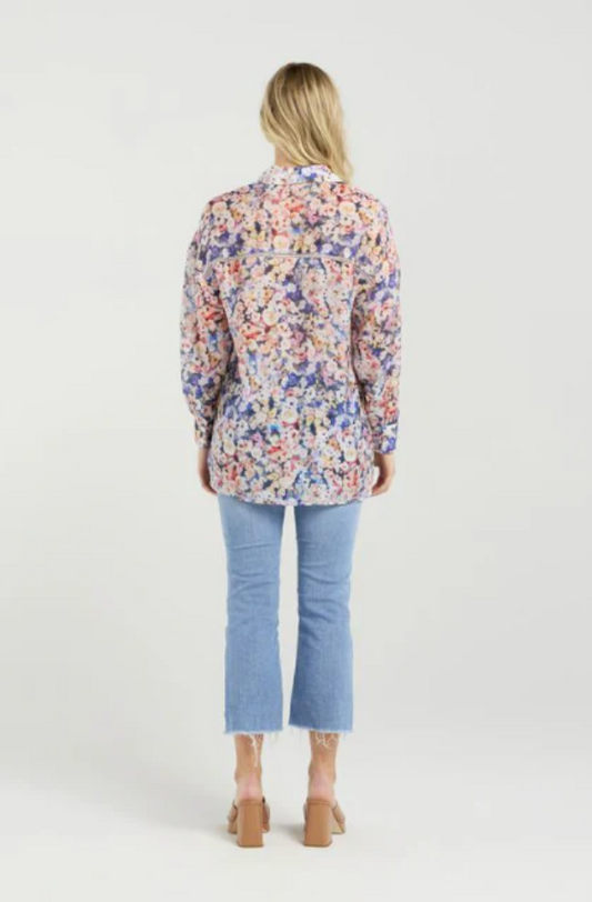 ET ALIA MICHAELA SHIRT - POPPY PATCH