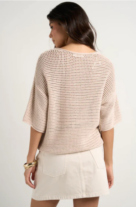 RE:UNION SUNRISE STRING KNIT TOP - STRING