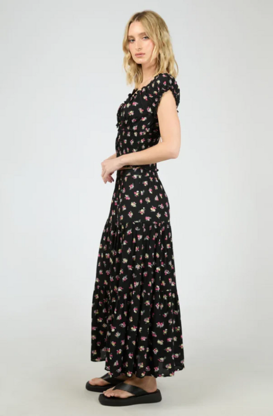 ALL ABOUT EVE VIENNA MAXI SKIRT - PRINT
