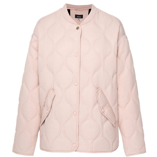 MOKE NZ TALEI QUILT BOMBER - BLUSH