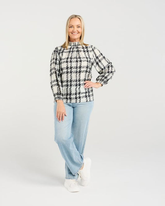 ZAFINA IRENE TOP - STITCH