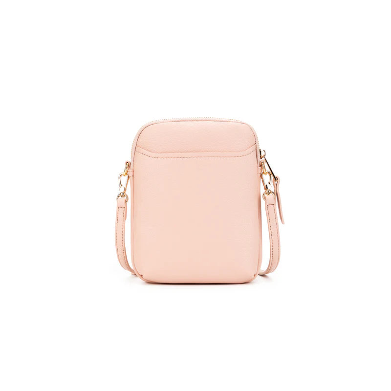 BLACK CAVIAR MIKA PHONE CROSSBODY BAG - PINK