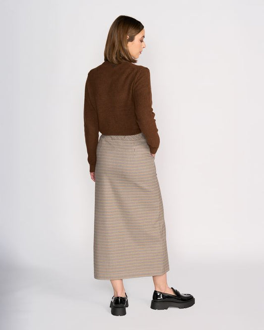 KNEWE MIDI STRAIGHT SKIRT - PAIGE