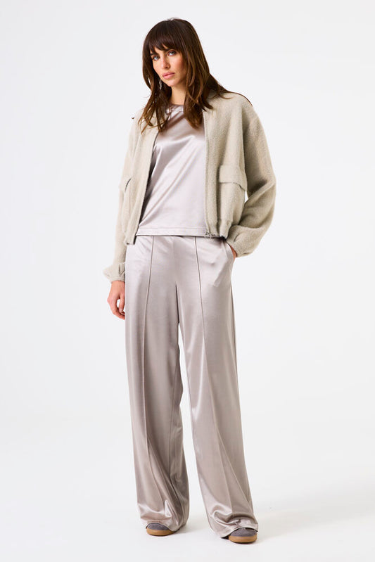 GARCIA BOMBER JACKET - FEATHER GREY