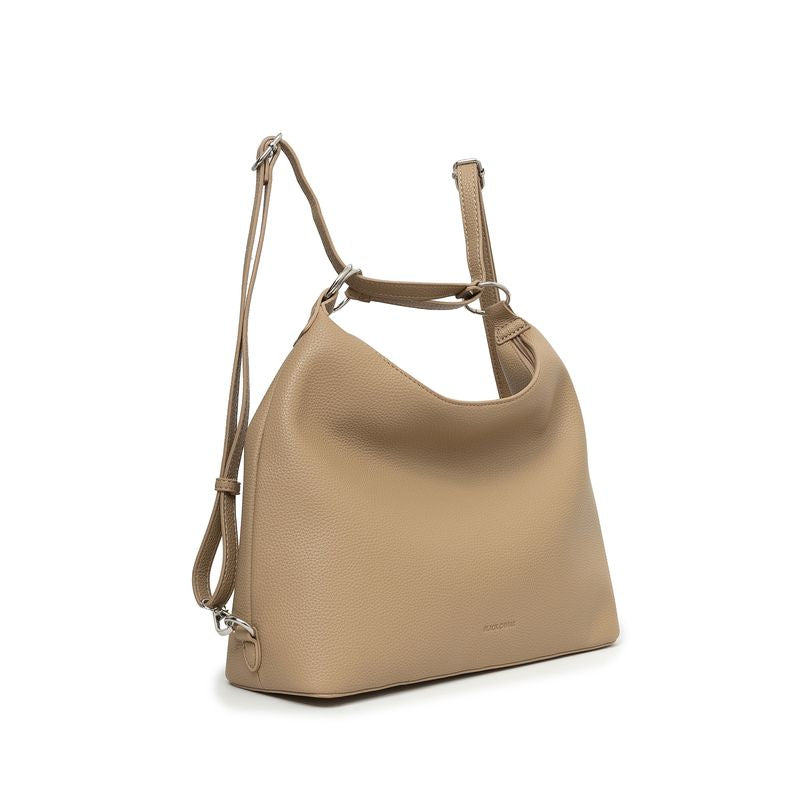 BLACK CAVIAR BAGS - MARTHA 3-IN-1 - BISCUIT