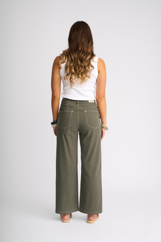 KNEWE SHADE PANT - OLIVE