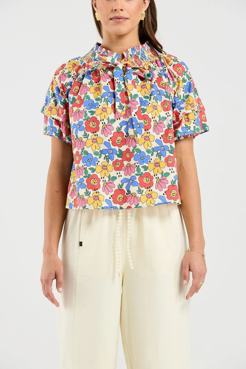 THING THING EMME TOP - PETAL POWER