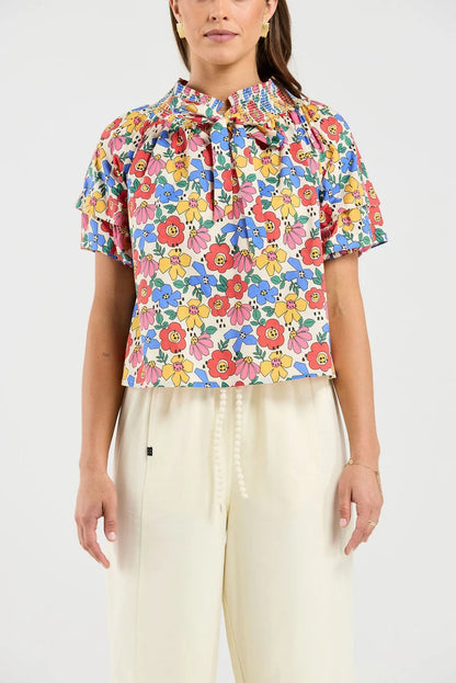 THING THING EMME TOP - PETAL POWER