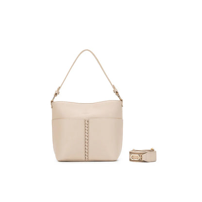 BLACK CAVIAR MELODY CROSSBODY BAG - OATMEAL