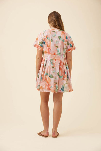 ISLE OF MINE ROSA PLEAT DRESS - FLORAL