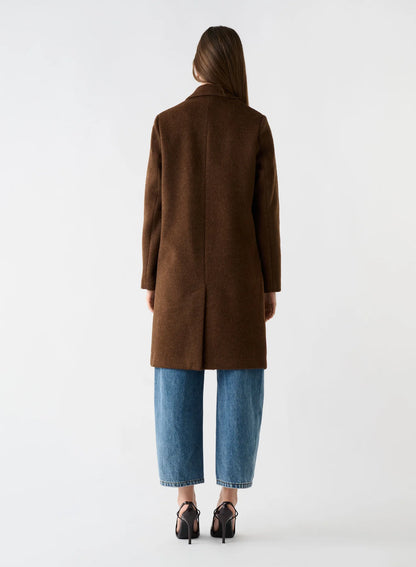 ESMAEE NOMAD COAT - CHOCOLATE