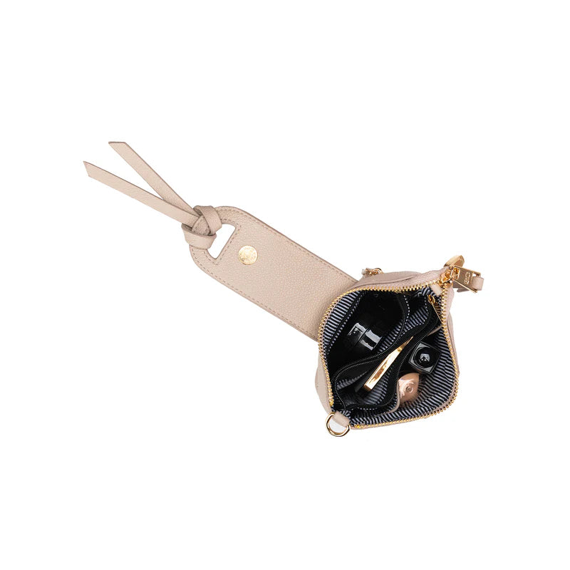 BLACK CAVIAR LAINEY PHONE/CROSSBODY BAG - OATMEAL