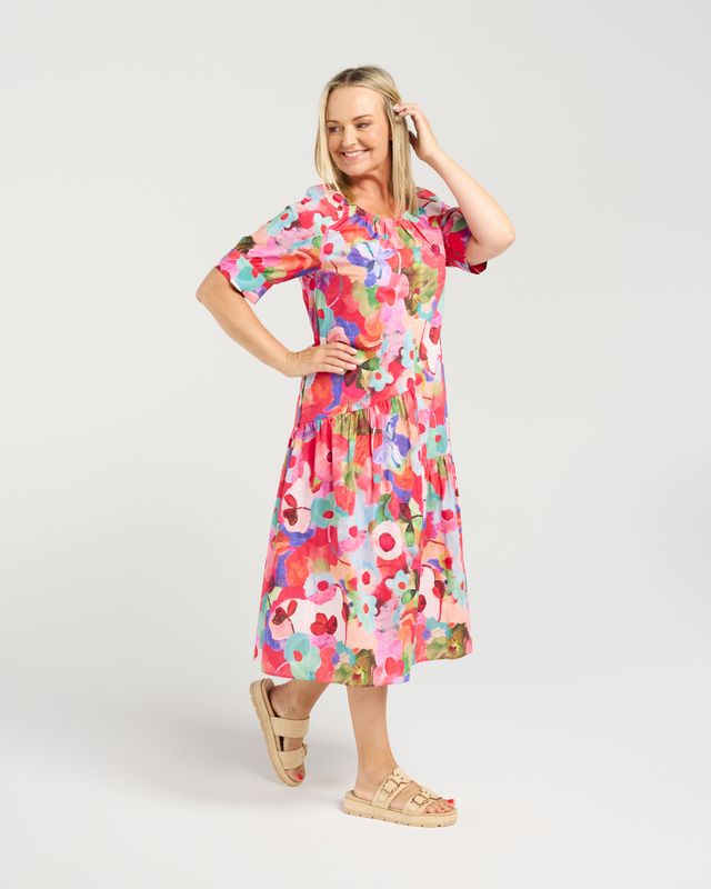 SEDUCE ROSIE DRESS - COLOUR RUSH