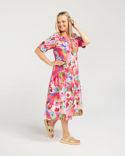 SEDUCE ROSIE DRESS - COLOUR RUSH