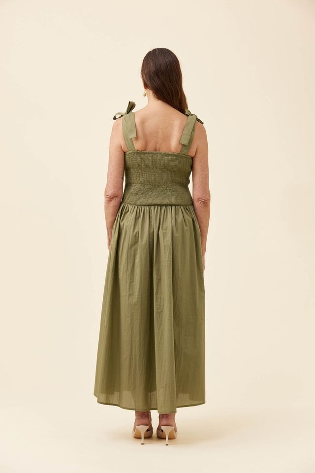 ISLE OF MINE ROSA TANK DRESS - SAGE