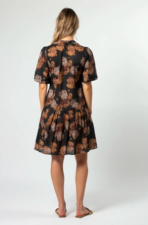 STELLA & GEMMA LENA DRESS - DRIED HYDRANGEAS - SG24SS279