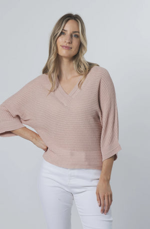 STELLA & GEMMA CHRISTINA JUMPER - BLUSH - SG24SS223