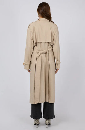 ALL ABOUT EVE TOLEDO TRENCH COAT - BLONE - 6457326.BONE