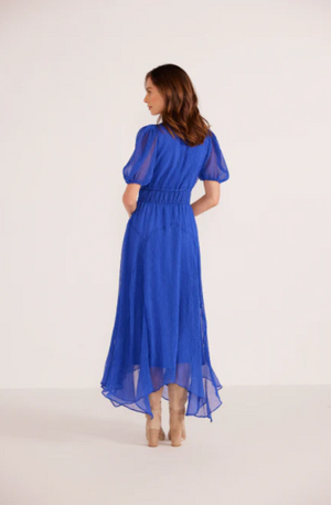 MINK PINK LILY HANKY DRESS - SAPPHIRE - MG2403661