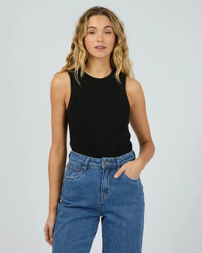 SILENT THEORY PIA TANK - BLACK