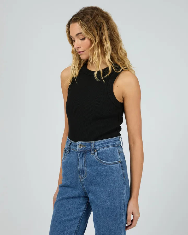 SILENT THEORY PIA TANK - BLACK