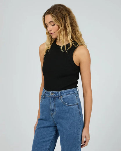 SILENT THEORY PIA TANK - BLACK