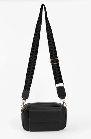 STELLA & GEMMA LISBON CAMERA BAG - BLACK - SGBA1520