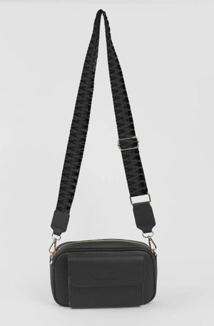 STELLA & GEMMA LISBON CAMERA BAG - BLACK - SGBA1520