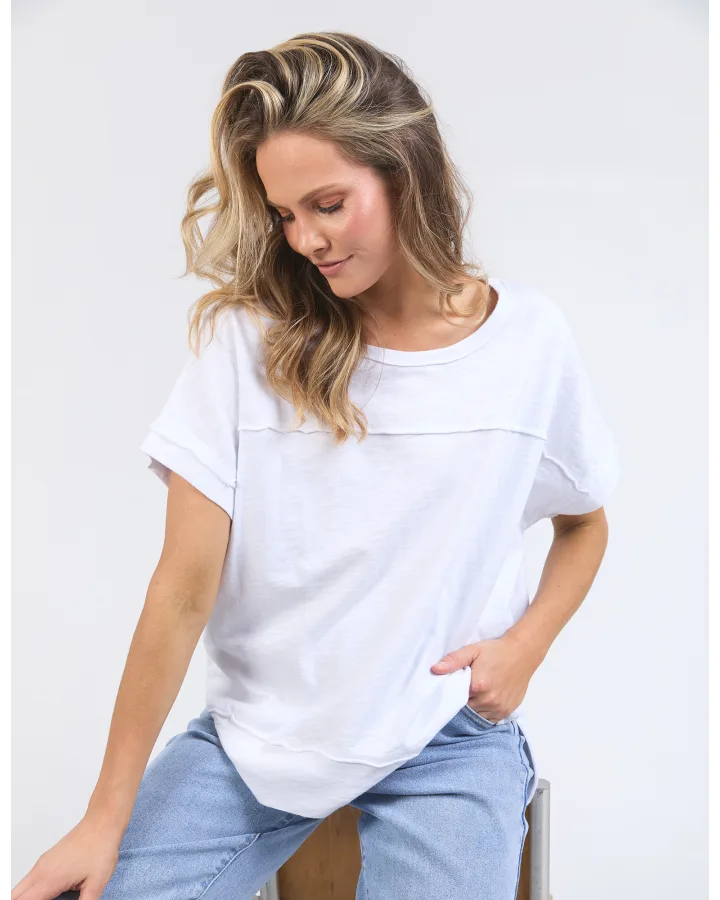 FOXWOOD ALLISON TEE - WHITE