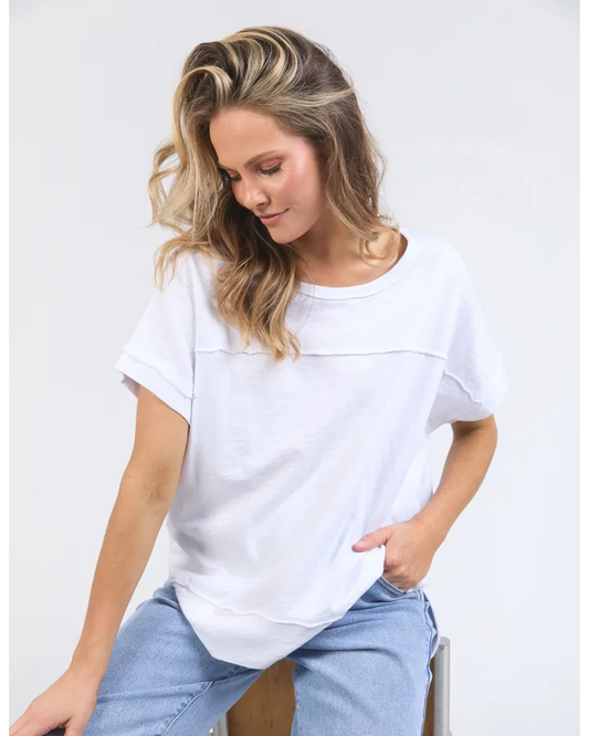 FOXWOOD ALLISON TEE - WHITE