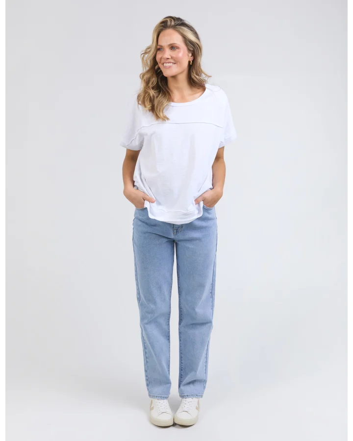 FOXWOOD ALLISON TEE - WHITE