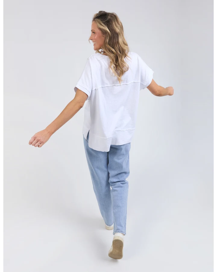 FOXWOOD ALLISON TEE - WHITE