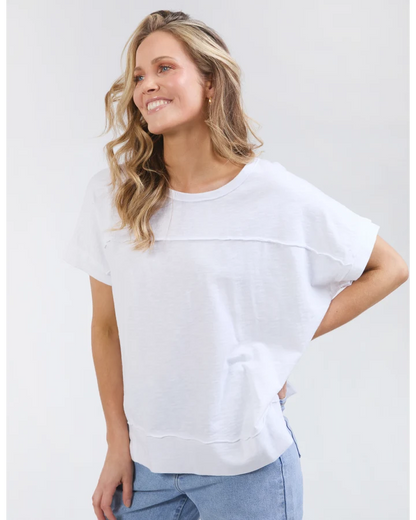 FOXWOOD ALLISON TEE - WHITE
