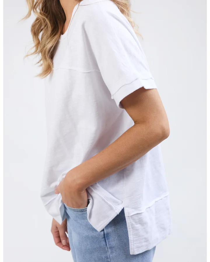 FOXWOOD ALLISON TEE - WHITE