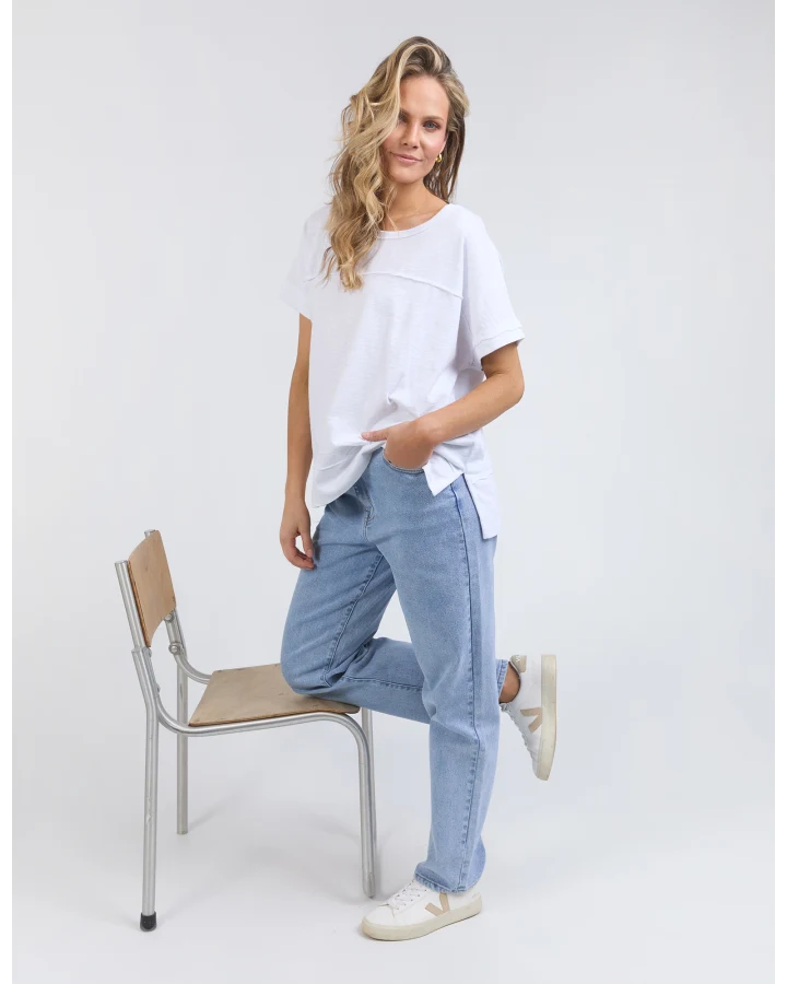 FOXWOOD ALLISON TEE - WHITE