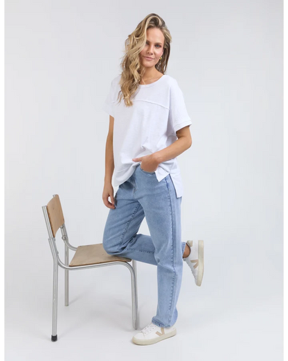 FOXWOOD ALLISON TEE - WHITE