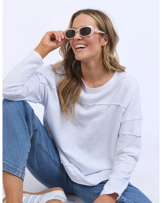 FOXWOOD JAYNE THROW ON TOP - WHITE