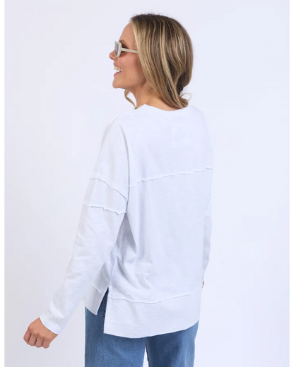 FOXWOOD JAYNE THROW ON TOP - WHITE