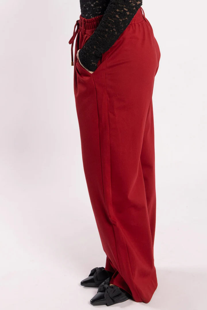 DRAMA THE LABEL LAKE PANT - WINE PONTI