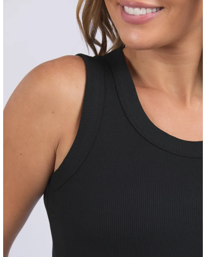FOXWOOD IRIS TANK - BLACK