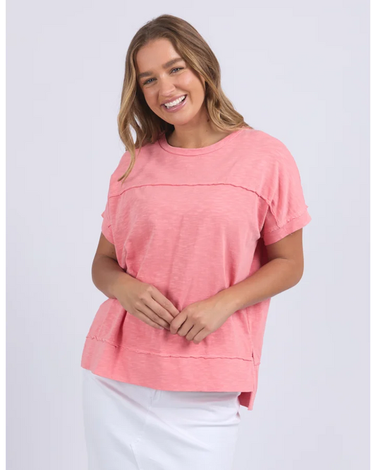 FOXWOOD ALLISON TEE - ROSE