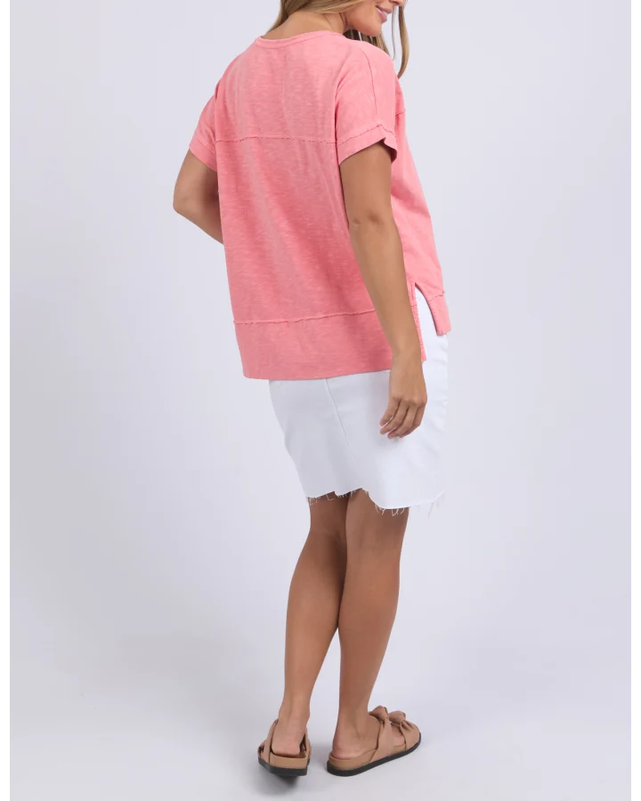 FOXWOOD ALLISON TEE - ROSE