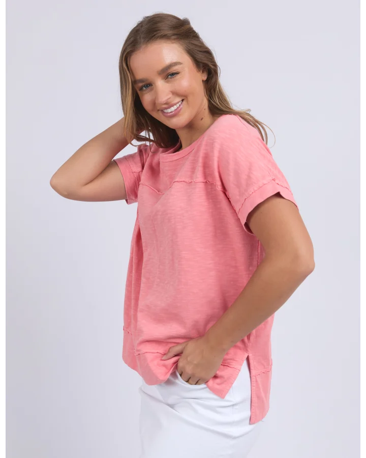 FOXWOOD ALLISON TEE - ROSE